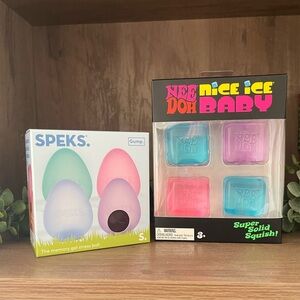 Nee doh Nice Ice Baby-4 and Speks egg gumps!